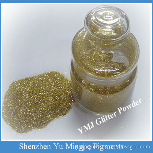 Hexagon Glitter Powder,Polyester Glitter Powder,Gold Shimmer Powder